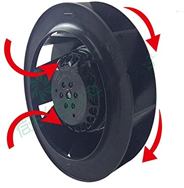 PYPYP Blower Fan,Centrifugal Blower, 175FLW Turbo Turbine Industrial Frequency Cabinet Air Conditioning Centrifugal Fan0.27A 56W Air Purifier Fan for Long-Term Work