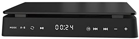 Bärbar DVD-spelare, DVD-spelare, Bärbar spelare DVD-spelare 1080p Full-HD-upplösning Hemmaspelare USB-port Smal design Multifunktionell for hemmet,for Home, Car