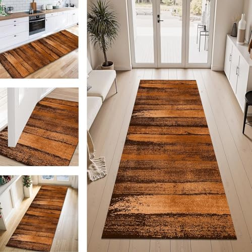 Tappeto passatoia cucina antiscivolo lavabile tappeti casa 50X180CM Tappeto Cucina passatoia moderno Arancione tappeto runner tappeto salotto per soggiorno camera da letto corridoio Entrata bagno
