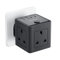 Plug Extension Socket with 4 USB, 3 Way (13A/3250W) Multi Plug Adapter UK, USB Wall Plug Charger, 3 Pin Plug Expander for Home, Office,Travel