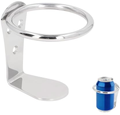 Bootsringe Getränkehalter, Edelstahl-Wandhalterung Becherhalter für Marine Yacht Truck RV Auto Anhänger Hardware