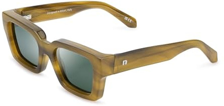 CLANDESTINE - Gafas de Sol para Hombre y Mujer - Modelo 8 - Lentes de Nylon HD y Montura Transparente en TR90 - Talla Única