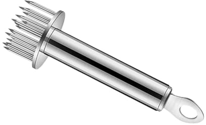 Thewasc Carne Piercing Ago Batticarne Ago 304Stainless Struttura In Acciaio Inox Adatto Per Cucina Grigliare E Culinarys Uso Cottura