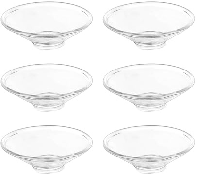 FytStycale 6 Stücke Kerzen Tropfschutz Wachsfänger Und Tropfenfänger Als Glasscheiben EIN Elegantes Kerzenhalter Zubehör für Saubere Ständer für Hochzeitsdekorat, Runden