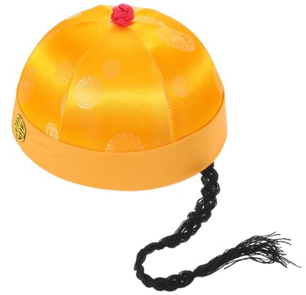 SUPVOX Chapeau De Costume Royal Pour Garçons Chapeau D' Chinois Asiatique Couvre-Chef De Roi Accessoires De Scène Chapeaux De Cosplay De Fête