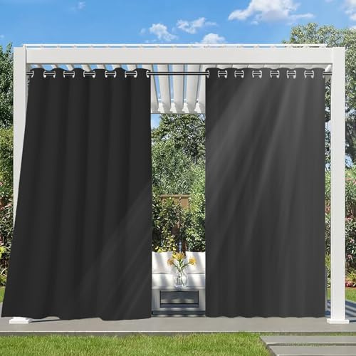 Väderbeständig tak isolerat inomhustält för integritet skugggardiner 1 styck 274 cm x 274 cm hållbart solskydd markis