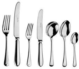 Arthur Price Every Day 44-Piece Old English 6-Person Canteen, Stainless Steel, Silver, 46 x 29.5 x 10 cm
