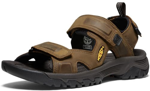 KEEN Herr Targhee 3 öppen tå sandal, Bison Mulch, 44 EU