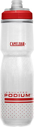 Camelbak Podium Chill Bottles - Fiery Red/White, 0.71 Litre/24 oz