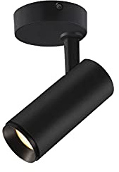 SLV Deckenaufbauleuchte NUMINOS® SPOT PHASE S/LED Spot, Fluter, Deckenstrahler, Deckenleuchte, Aufbau-Leuchte, Innen-Beleuchtung / 2700K 10.42W 985lm schwarz dimmbar 36Grad