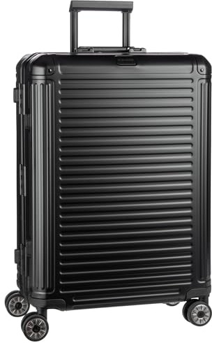 travelite Next 4 W Trolley M, Schwarz, Unisex, Einheitsgröße, Schwarz, M, Casual, Schwarz, M, Casual