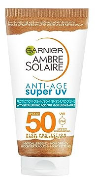 Garnier Ambre Solaire Anti-age, Face Protection Cream SPF50, Super UV, 50ml