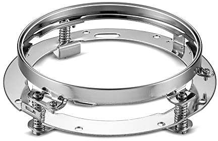 Anillo de Montaje 7 Faro Compatible para Harley Davidson Road King Classic 98-13 Cromo