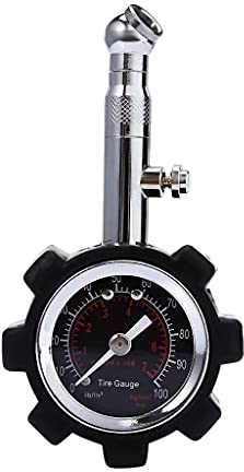 HMTE Reifendruckprüfer 100 Psi für genaue Autoluftreifenprüfer für PKW, LKW und Motorrad