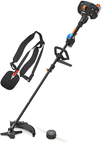 Débroussailleuse thermique 26cc avec démarrage électrique - Lawnmaster