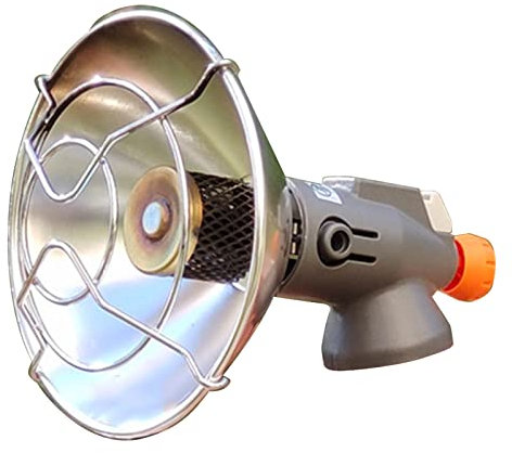 Topyond Gas-Heizung Gas Heizstrahler,Gasheizung für Innenräume,Außenwärmer Terrassenheizung Heizofen,Piezozündung Gasheizung Outdoor Camping Gaswärmer Tragbarer Gasherd für Angeln Wandern