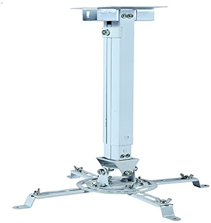 GLigeT Projector Mount Stand Projector Mount Adapter Ceiling Projector Mount Bracket with Adjustable Extendable Arms for Home and Office Projector Load 23lbs Projector Ceiling Mount