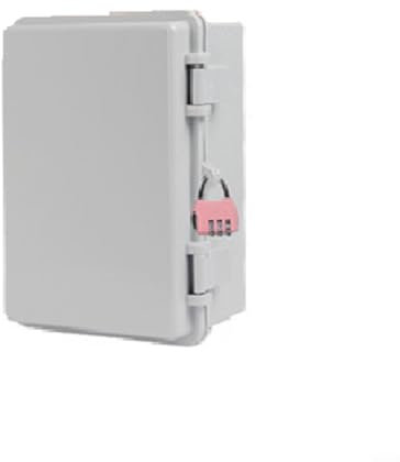 SPORTARC Caja organizadora de cables impermeable para exteriores, grandes dimensiones, regletas de alimentación de protección y conexiones eléctricas