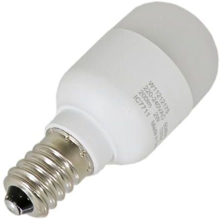 SPARES2GO LED Light Bulb Lamp for Hotpoint Fridge Freezer (SES/E14, 220-240V, 2W)