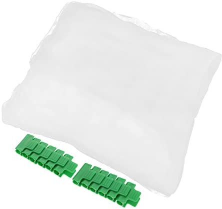 HANABASS 1 Ensemble De Filet De Couverture De Jardin en Maille Filet De Jardin pour Plantes De Pois pour Support De Treillis Fournitures De Vert pour Oiseaux pour