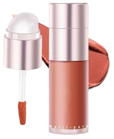 Nankoyal Stick de Blush Crémeux | Fard à Paupières et Blush pour Joues | Maquillage Visage et Rouge à Lèvres Longue Tenue | Pour Femmes et Filles École Bureau Voyage Fêtes