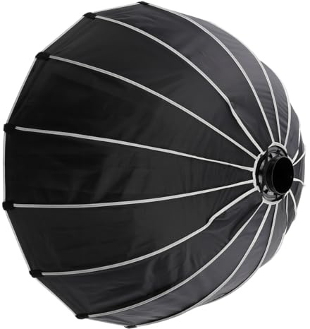 Deep Parabolic Umbrella Softbox 90 cm with Honeycomb Grid & Carry Bag