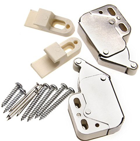 2 tlg Federschnäpper Druckverschluß MINI LATCH Druckschnapper