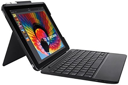 Logitech 920-009047 Slim Combo 5th and 6th Generation iPad - Black