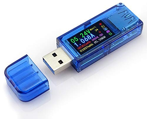 Aihasd AT34 USB 3.0 LCD Digitale voltometro Amperometro Tester del misuratore di tensione multimetro Carica Accumulatore di energia Rilevatore batteria USB