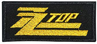 ZZ Top Patch zum Aufbügeln oder Aufnähen, Stickerei, Cartoon-Aufnäher.