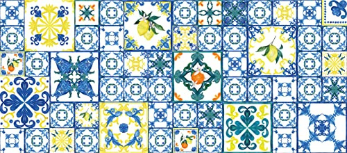 Viniliko Tapis, 2.8mm d'épaisseur Vinyle sans phtalate, Multicolore, 66x150