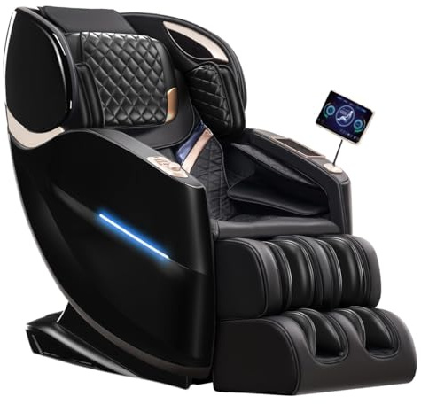 Panana Large Massage Chair with Heat,Massage Chairs for Home,Recliner Massage Chair Zero Gravity Massage, LCD Touch Screen,Full Body Massage Chair