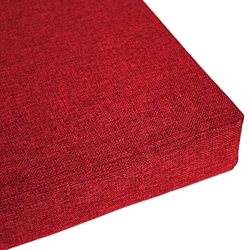 Generisch Sitzkissen2-Sitzer-Gartenbankauflage, Bankauflage 105/125/155/185cm, waschbar, für drinnen und draußen, Esszimmerküche (105 x 35 x 5, grau), 105X35X5CM