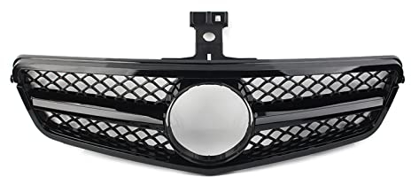 Auto Kühlergrill Auto Kühlergrill Für Benz W204 C-Klasse C300 C350 C200 C250 ABS C63 Für AMG Grill Mit Emblem 2008 2009 2010 2011 2012 2013 2014 2015 2016 Auto Frontgrill