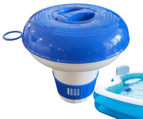 Pool-Chlor-Schwimmer, Chlorschwimmer Tablettenhalter | Pool-Schwimmer, Pool- und Spa-Chlortablettenhalter, große Kapazität für Chlortabletten