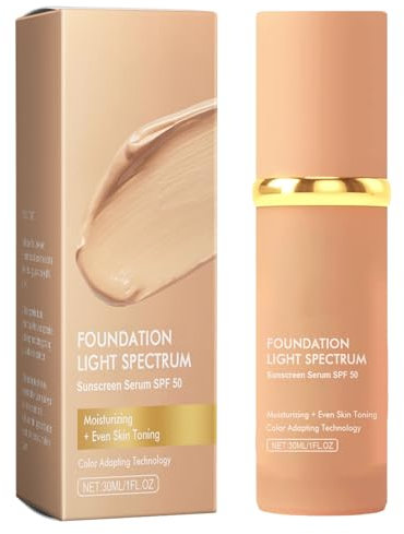 VARKAGE Farbwechselnde Foundation für Reife Haut, Concealer Wasserfeste Foundation Color Changing, Mature Skin Foundation mit Antioxidant Vitamin E, Anti-Aging Eigenschaften, Natürliche Sanftes Finish