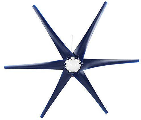 Small Windmill Turbines Generator, 800W with 6 Vane/Wing Wind Mill Generator Kit, Wind Industrial Machinery Equipment for Boat and Home Charging (48V)