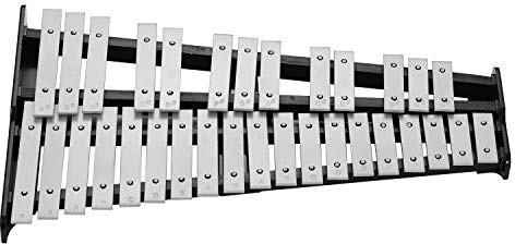 Headerbs 32 Notizen Glockenspiel Xylophon Percussion Instrument mit 2 MALTETS und Taschen für ältere Kinder und Erwachsene Anfänger und Musikliebhaber Tragbare und Bequeme Prämie