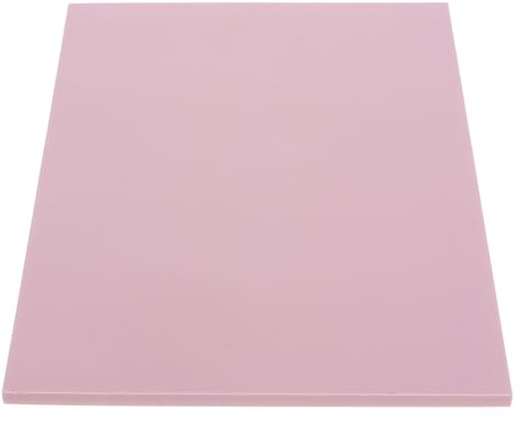 SEWACC Blocchi di Gomma Morbidi per Intaglio Timbri 15x20x0,6 Cm Kit per Incisione Artistica e Stampa su Linoleum Materiale Resistente Colore Rosa per Artigianato Creativo
