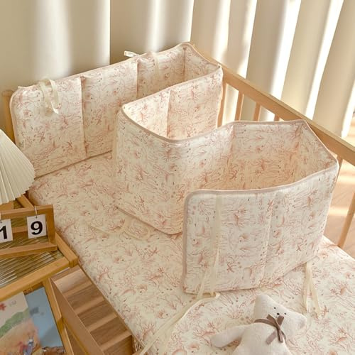 Bettgitterkissen, Bettgitter for Kinder und Kleinkinder, Absturzsicherungsbett-Elternbettkissen, Kissen-Seitenschutz, Bettumrandungen, Bettgitterabdeckung, Nachttischschutz(B,110CM)