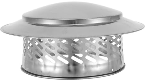 BESTOYARD Chapeau de Cheminée Parapluie de Toit Acier Inoxydable Protection Anti-pluie et Anti-oiseaux et Résistant aux Intempéries pour Conduit de Fumée
