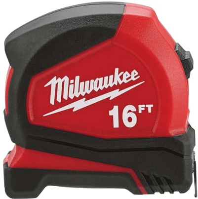 Milwaukee Kompaktes Maßband, 4,88 m