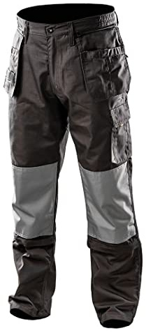 NEO TOOLS NEO 2 in 1 Kurze Profi Arbeitshose S-XXL Sicherheitshose Shorts | Bermuda Bundhose L