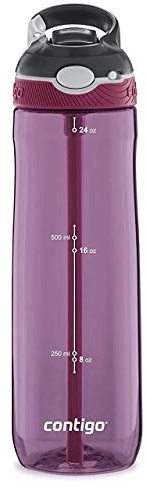 Contigo Ashland Trinkflasche mit Strohhalm | Wasserflasche | 720ml