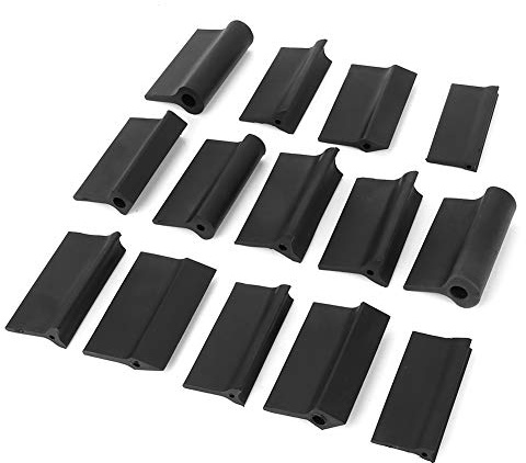 14PCS Tamponi di levigatura per contorni Blocchi di levigatura per blocchi Dura Blocchi di levigatura per profili, blocchi di levigatura Tappetino per carta vetrata in gomma Tampone per lucidatura di