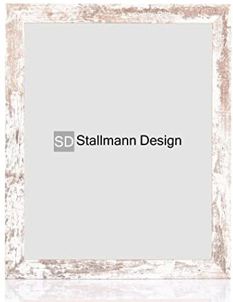 Stallmann Design Bilderrahmen 'Reno' | Größe: 40x80cm | Farbe: Vintage | 40 mm starke Rahmen-Breite