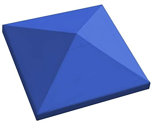 DXDRT Gazebo Canopy Replacement Top Cover 10' X 10'/3x3M Outdoor Grill Gazebo Replacement Canopy Roof, Waterproof Grill Gazebo Canopy Roof for Garden Patio Pavilion Sun Shade(Top Only),Blue