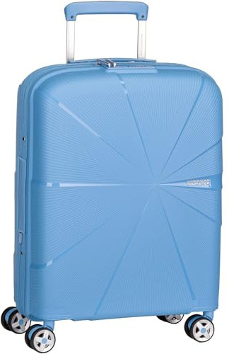 American Tourister Spinner EXP TSA Star Vibe Tranquil Blue 55 Unisex Erwachsene, Blau (Tranquil Blue), 55, Koffer