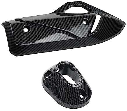 Silenciador de escape para motocicleta, protección térmica para tubo cubierta aislamiento térmico trasera puerto Compatible with Honda PCX125 PCX160 PCX150 PCX 125 160 150 2021 2022 2023 2024 2025