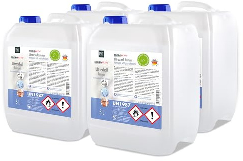 4 x 5 L Microactiv® Ultraschallreiniger für Ultraschallbad